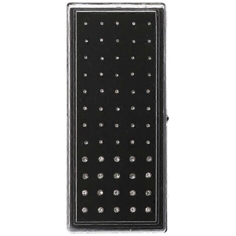 Anneaux de nez hypoallergéniques, boîte de 60, en acier inoxydable. Clou pour l'os du nez. (1/5)