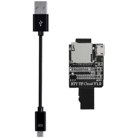 Module de transmission sans fil ESP-12S SD Cloud TF Cloud V1.0 pour imprimante 3D avec carte TF. (1/5)