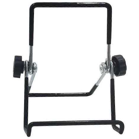 Support de bureau pliable en métal, réglable à 180°, pour téléphone portable, tablette, PC et livre - Petite taille (1/5)