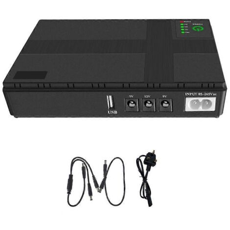 Mini alimentation sans interruption (UPS) 10400 mAh pour routeur et caméra - Royaume-Uni (1/5)