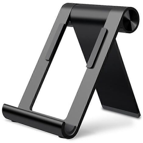 Support pour ordinateur portable, support ergonomique réglable pour tablette, support en aluminium pour téléphone et ordinateur portable (1/5)