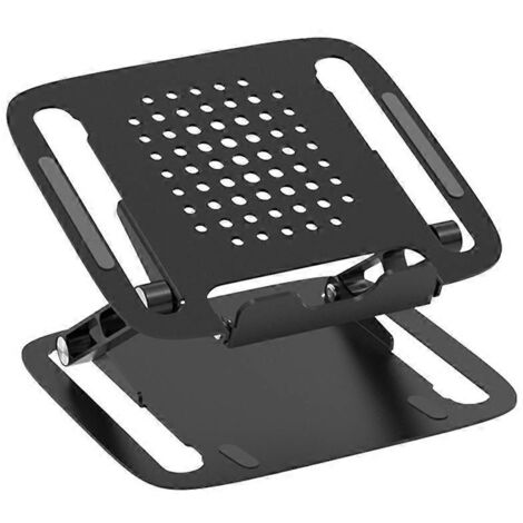 Support de bureau en aluminium pour tablettes, avec système de refroidissement, antidérapant et réglable. (1/5)