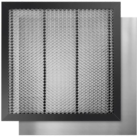 Table de travail alvéolée pour machine de gravure laser CO2 - 40 x 40 cm (1/5)