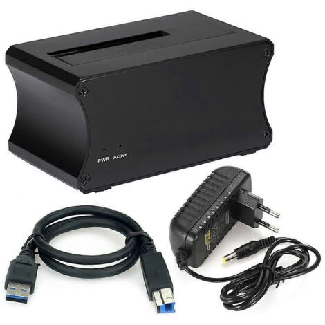 Base solide pour disque dur 3,5 pouces pour boîtier USB 3.0 16 To Fast State - UE (1/5)