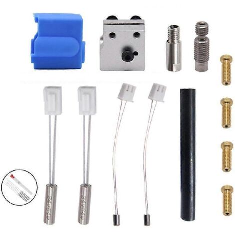 Extrudeuse pour imprimante 3D Sidewinder X1 Genius, kit de buse en silicone, poignée de gorge - Suite B (1/5)