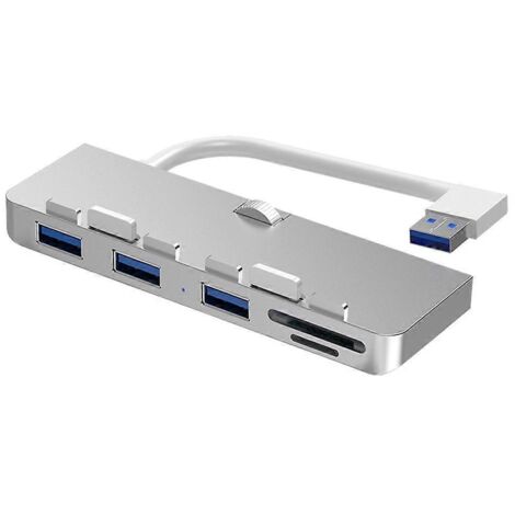 Hub USB, station d'accueil, adaptateur, lecteur de cartes Micro TF SD SSD USB 3.0 / Type-C-USB 3.0 (1/5)