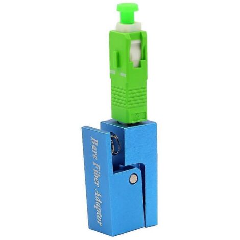 Adaptateur rond/carré nu APC/UPC, connecteurs de fibre optique à bride temporaire - APC-F (1/5)