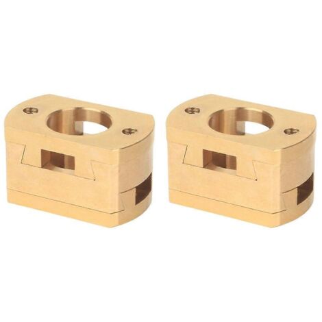 Accouplement Oldham 18 mm T8, accouplement en laiton pour axe Z Ender-3 Pro, vis T8, plateau chauffant-2- (1/5)