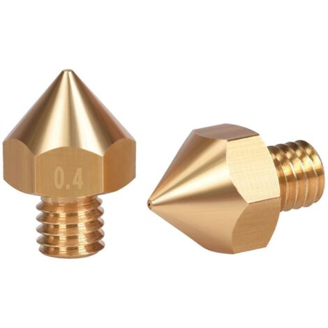 Buse d'extrusion en laiton pour imprimante 3D BIQU B1 um2 - 0,4 mm