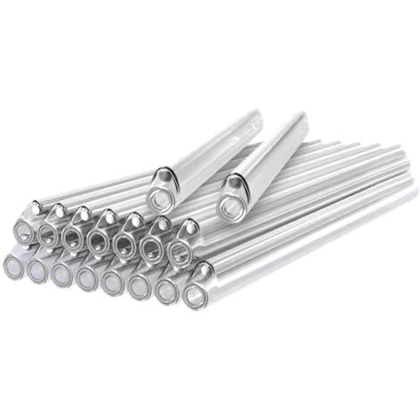 100 manchons d'épissure pour fibre optique (45 mm x 60 mm) pour câbles à fibre optique à fusion, gaines thermorétractables - 60 mm (1/5)