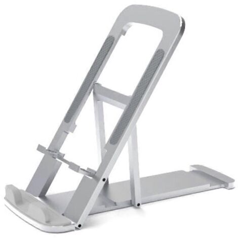 Support pour ordinateur portable réglable en hauteur, plateforme ergonomique en aluminium pour ordinateur portable (1/5)