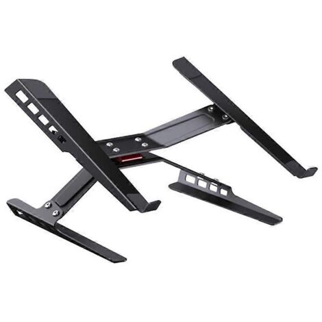 Support réglable pour ordinateur portable, rehausseur d'ordinateur portable, accessoires de bureau pour la maison et le travail (1/5)