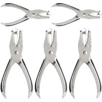 5 Pièces Perforateur Manuel Côté Unique Fournitures de Bureau Scolaire Classique