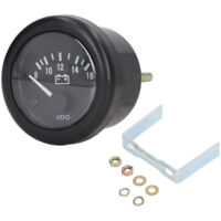 Voltmètre Diesel 2in pour Moteur et Générateur Automobile - Plage de Mesure 8‑16V, 12V