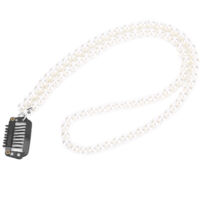 Diadème de Perles Fines pour Mariée, Accessoire Cheveux Élégant pour Cérémonie - Cadeau Fille Type B