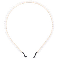 Bandeau de mariée en alliage avec perles, accessoire capillaire pour femmes, fêtes et cérémonies