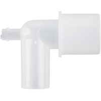 Adaptateur de Raccord en L pour Tuyau de Ventilation, Connexion en Plastique Souple