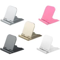 lot De 5 Supports Pliables Pour Tlphone Portable Universel Pour Tablettes, Lecteurs, Mini Ipad, Smartphone