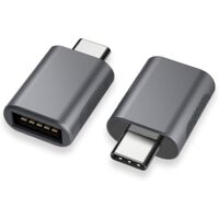adaptateur Usb C Vers Usb (paquet De 2), Adaptateur Usb-c Vers Usb 3.0, Adaptateur Usb Type-c Vers Usb, Adaptateur Thunderbolt 3 Vers Usb Femelle