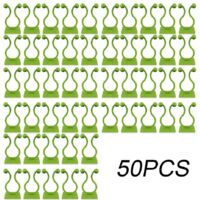 Plant Climbing Fixture Vine Climbing Wall Hook Invisible Holder Vine Bracket - 50 Pcs White