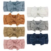 7 Pices Bb Bandeaux Bb Fille Bandeau Cheveux Bande De Cheveux Arc Bande De Cheveux Bandeaux Accessoires Enfant Turban Bandeau