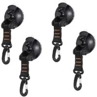 4pcs Suction Cup Anchor, Anchor Suction Cups, Heavy Duty Suction Cup Anchor With Lashing Hook Fixing, Suction Cup Awning