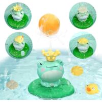 bath Toys, Frog Floating Toy, Fountain Toys There Are Four Spray Methods, Floating Toys Suitable For 1 2 3 Year Old Baby, Gifts For Children