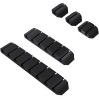 desktop Cable Organizer Clips, 5 Pieces Desktop Cable Management Clips Holder, Self-adhesive, Desktop Cable Tidy Tidy For Mouse, Usb, Earphone, Ph