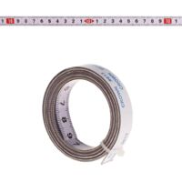 mentin Left To Right, Right To Left Self Adhesive Tape Measure, Mid Both Sides 1m (1m, Mid Both Sides)
