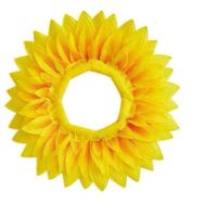 sunflower Headgear, Funny Performance Props, Sunflower Hat Hood For Dance Party Festival Games Kids Teens Adults
