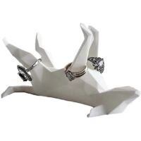 Porte-bagues pour chien, Porte-bagues de luxe pour chien adorable, C--