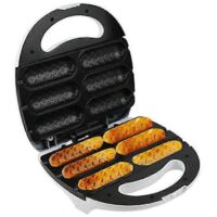 Machine à hot-dogs électrique avec revêtement antiadhésif, prise UE