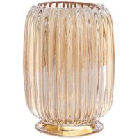 Porte-pinceaux de maquillage en verre, organisateur de pinceaux de maquillage en cristal B--