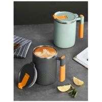 Tasse à café isotherme à double paroi résistante à la chaleur de qualité supérieure - C--