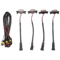 for LED Front Grille Smoked Daytime Running Lights--