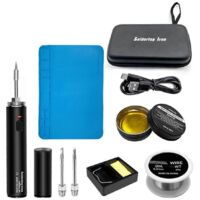 USB Charging Electric Soldering Iron Tin Repair Welding Tool Kit, B--
