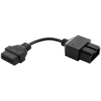 for 20 Pin To 16 Pin OBD2 OBD Diagnostic Tool Car Connector Cable--