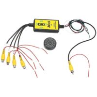 Car 360 Camera Video Reversing Switch Box Wireless Remote Control--