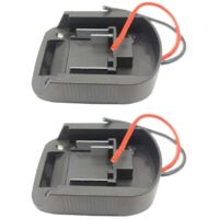 2Pc Battery Adapter for 18V Lithium Battery Power Tool--