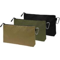 3Pcs Tool Bag Zipper Pouch,File Folders,Multipurpose Storage Tool--