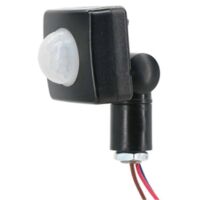 220V Mini Human Body Infrared Sensor Infrared Body Sensor Black--