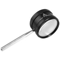 35X Handheld Magnifier Metal High Clarity Reading for Seniors--