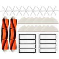 For XIAOWA E352 Robot Main Brush Side Brush Hepa Filter Mop Cloth--