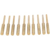 Electric Chainsaw Chain Sharpener Kit, 10Pc Sharpening Wheels--