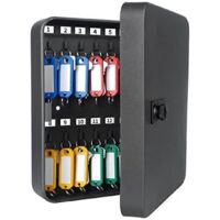 Key Cabinet with Combination Lock Wall-Mounted Key Storage Box--