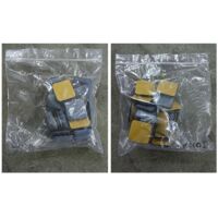 20 PCS Furniture Gliders Slider 25x25 mm PTFE Self Adhesive Furniture--