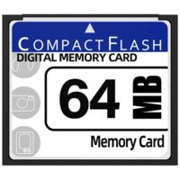 64MB Compact Flash Memory Card for Camera, Advertising Machine--