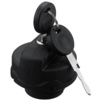 Black Fuel Petrol Cap Locking Tank Fuel Tank Cap for OPEL--