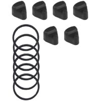Silicone Stopper and Gasket, for Stanley Quick FLIP GO-Black-