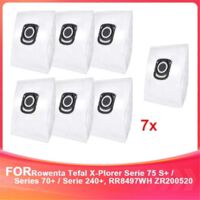 For Rowenta Tefal Vacuum Cleaner Accessories Dust Bag-As Shown-